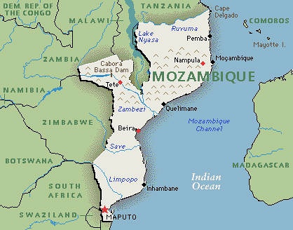 莫桑比克的内战一直从1977年持续到1992年